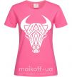 Женская футболка Bull Ярко-розовый фото