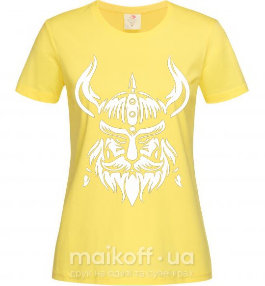 Жіноча футболка Viking Лимонний фото