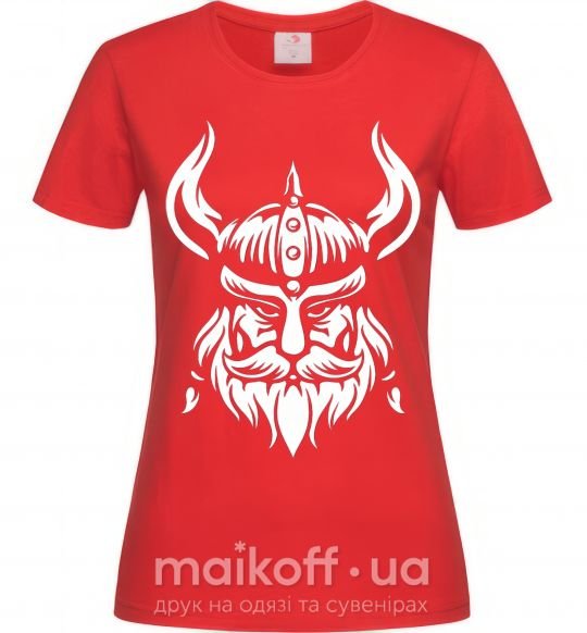 Жіноча футболка Viking Червоний фото