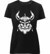 Женская премиум футболка Viking Черный фото