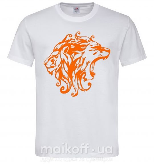 Мужская футболка Львы Белый фото