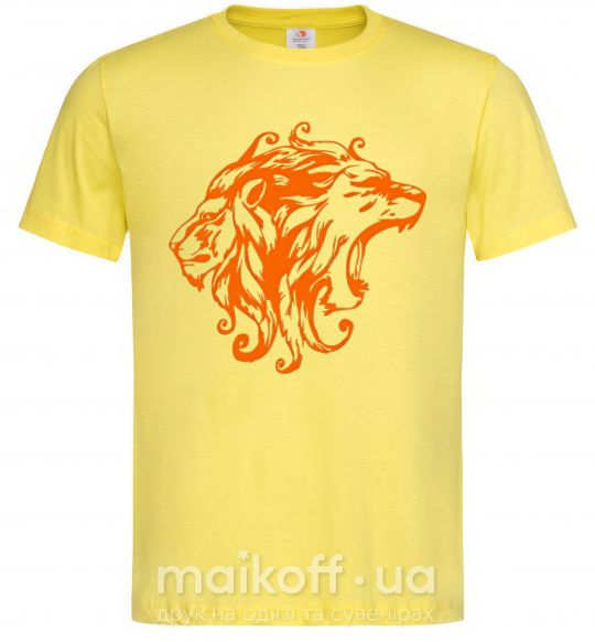 Чоловіча футболка Львы Лимонний фото