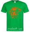 Мужская футболка Львы Зеленый фото
