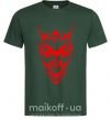 Чоловіча футболка Демон Темно-зелений фото