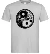 Мужская футболка Інь Янь Серый Мужская футболка Інь Янь Серый фото