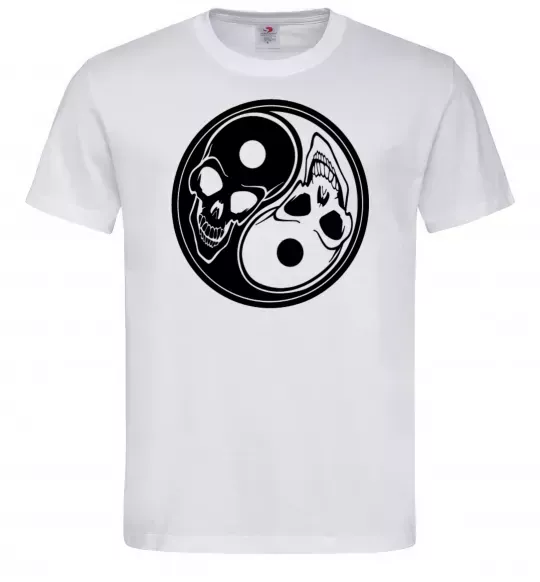 Мужская футболка Інь Янь Белый фото