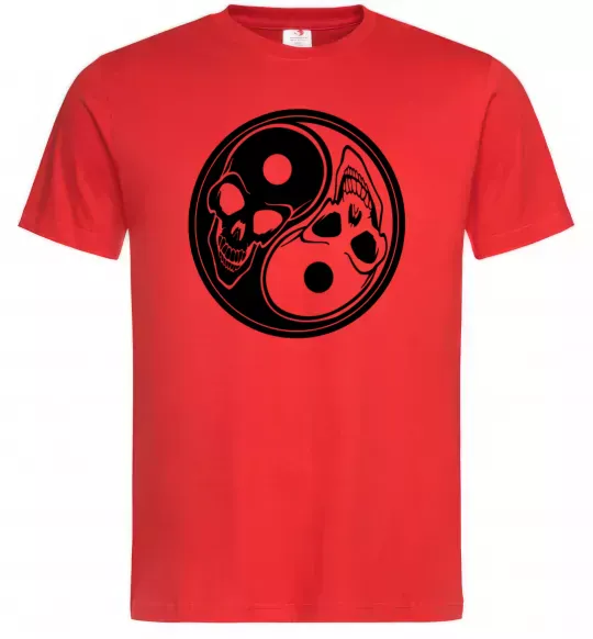 Мужская футболка Інь Янь Красный фото