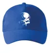 Кепка Черепок Яскраво-синій фото