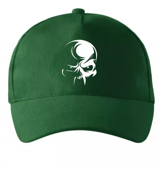 Кепка Черепок Темно-зелений фото