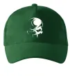 Кепка Черепок Темно-зелений фото