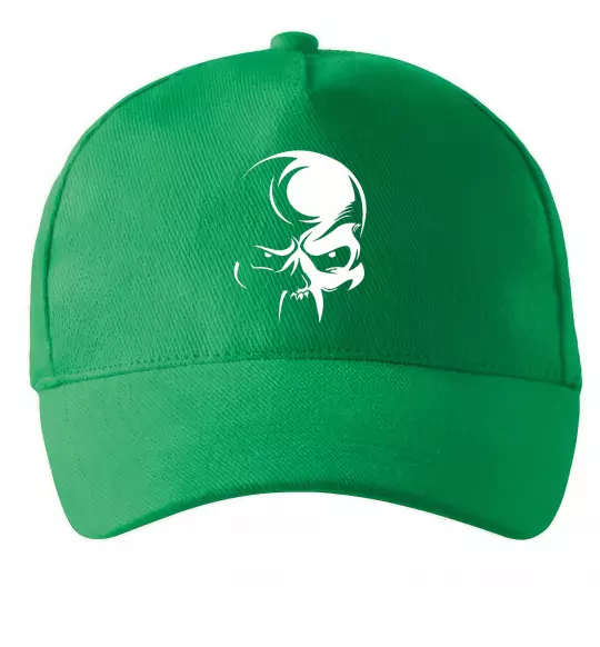 Кепка Черепок Зелений фото