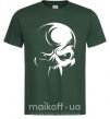 Мужская футболка Черепок Темно-зеленый фото
