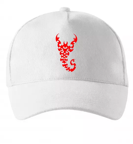 Кепка Скорпіон Белый фото