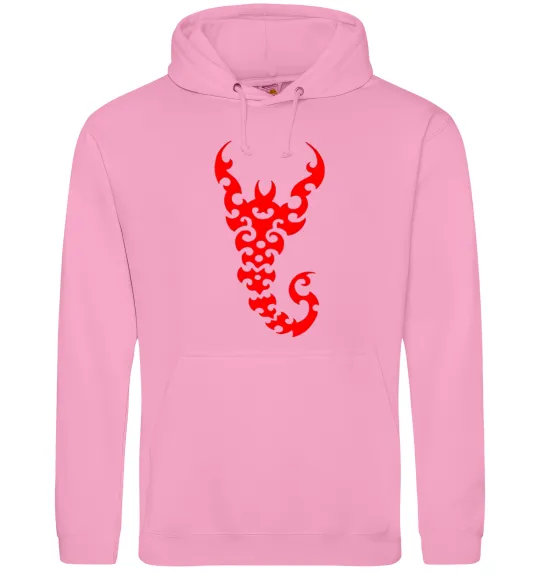 Жіноча толстовка (худі) Скорпіон Рожевий фото