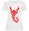Жіноча футболка Скорпіон Білий фото