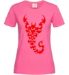 Жіноча футболка Скорпіон Яскраво-рожевий фото