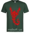 Чоловіча футболка Скорпион Темно-зелений фото