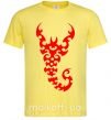 Чоловіча футболка Скорпион Лимонний фото
