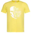 Чоловіча футболка Too young to die Лимонний Чоловіча футболка Too young to die Лимонний фото