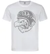 Мужская футболка Eagle в шоломі Белый фото