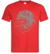 Мужская футболка Eagle в шоломі Красный фото