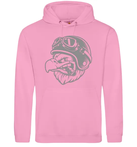 Жіноча толстовка (худі) Eagle в шоломі Рожевий фото