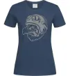 Жіноча футболка Eagle в шоломі Темно-синій Жіноча футболка Eagle в шоломі Темно-синій фото