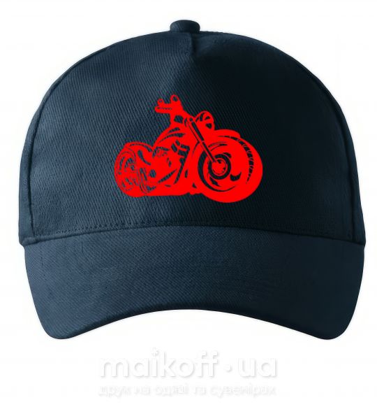 Кепка Motorbike Темно-синий фото
