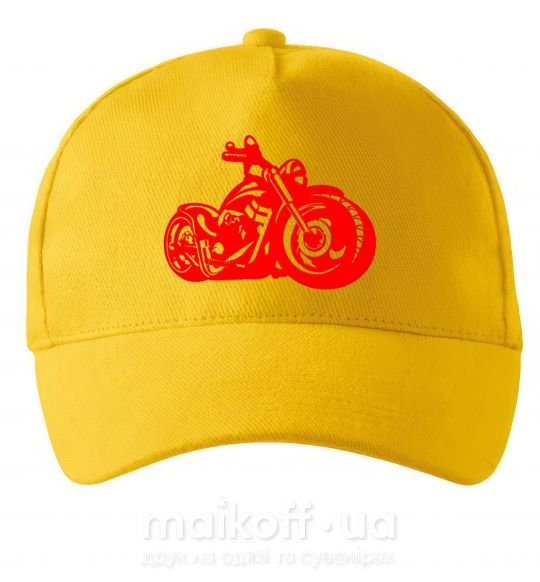 Кепка Motorbike Сонячно жовтий фото