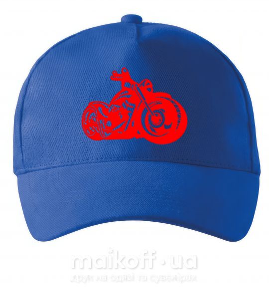 Кепка Motorbike Яскраво-синій фото