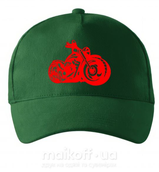 Кепка Motorbike Темно-зеленый фото