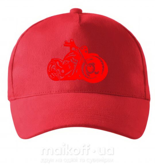 Кепка Motorbike Красный фото