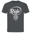 Чоловіча футболка Ride hard or stay home Графіт Чоловіча футболка Ride hard or stay home Графіт фото