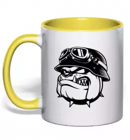 Чашка с цветной ручкой