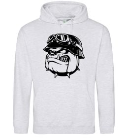 Чоловіча толстовка (худі) Bulldog biker Чоловіча толстовка (худі) Bulldog biker