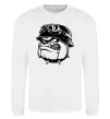 Свитшот Bulldog biker Белый фото