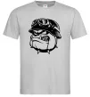 Чоловіча футболка Bulldog biker Сірий Чоловіча футболка Bulldog biker Сірий фото