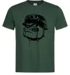 Чоловіча футболка Bulldog biker Темно-зелений Чоловіча футболка Bulldog biker Темно-зелений фото