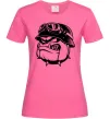 Женская футболка Bulldog biker Ярко-розовый Женская футболка Bulldog biker Ярко-розовый фото