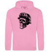 Жіноча толстовка (худі) Motorcycle rider Рожевий фото
