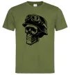 Чоловіча футболка Motorcycle rider Оливковий Чоловіча футболка Motorcycle rider Оливковий фото