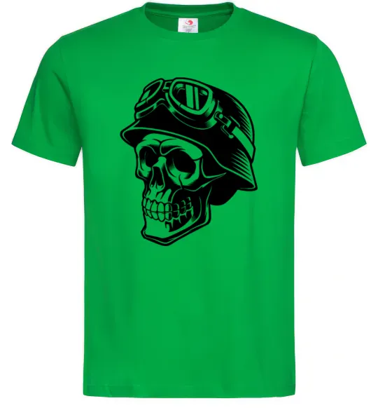 Чоловіча футболка Motorcycle rider Зелений фото