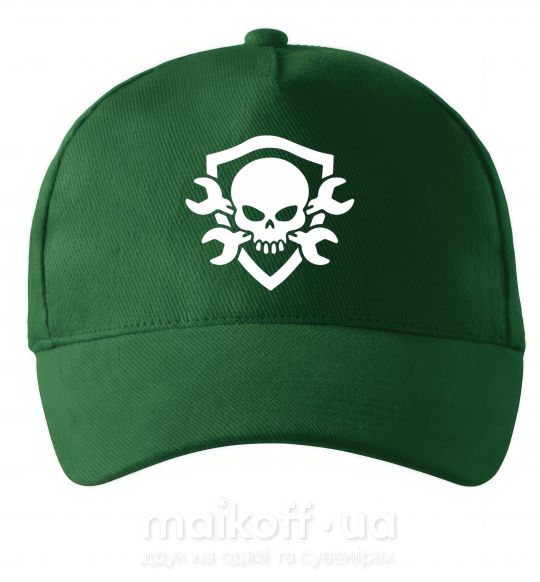 Кепка Skull sign Темно-зелений фото
