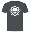 Чоловіча футболка Skull sign Графіт Чоловіча футболка Skull sign Графіт фото