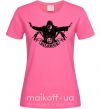 Женская футболка Silence Ярко-розовый фото