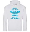 Жіноча толстовка (худі) Race the rain ride the wind chase the sunset Сірий меланж Жіноча толстовка (худі) Race the rain ride the wind chase the sunset Сірий меланж фото