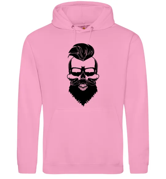 Жіноча толстовка (худі) Skull biker Рожевий фото