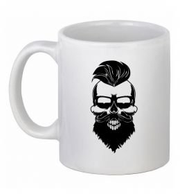 Чашка керамическая Skull biker Чашка керамическая Skull biker