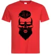 Чоловіча футболка Skull biker Червоний Чоловіча футболка Skull biker Червоний фото