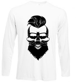 Лонгслив Skull biker